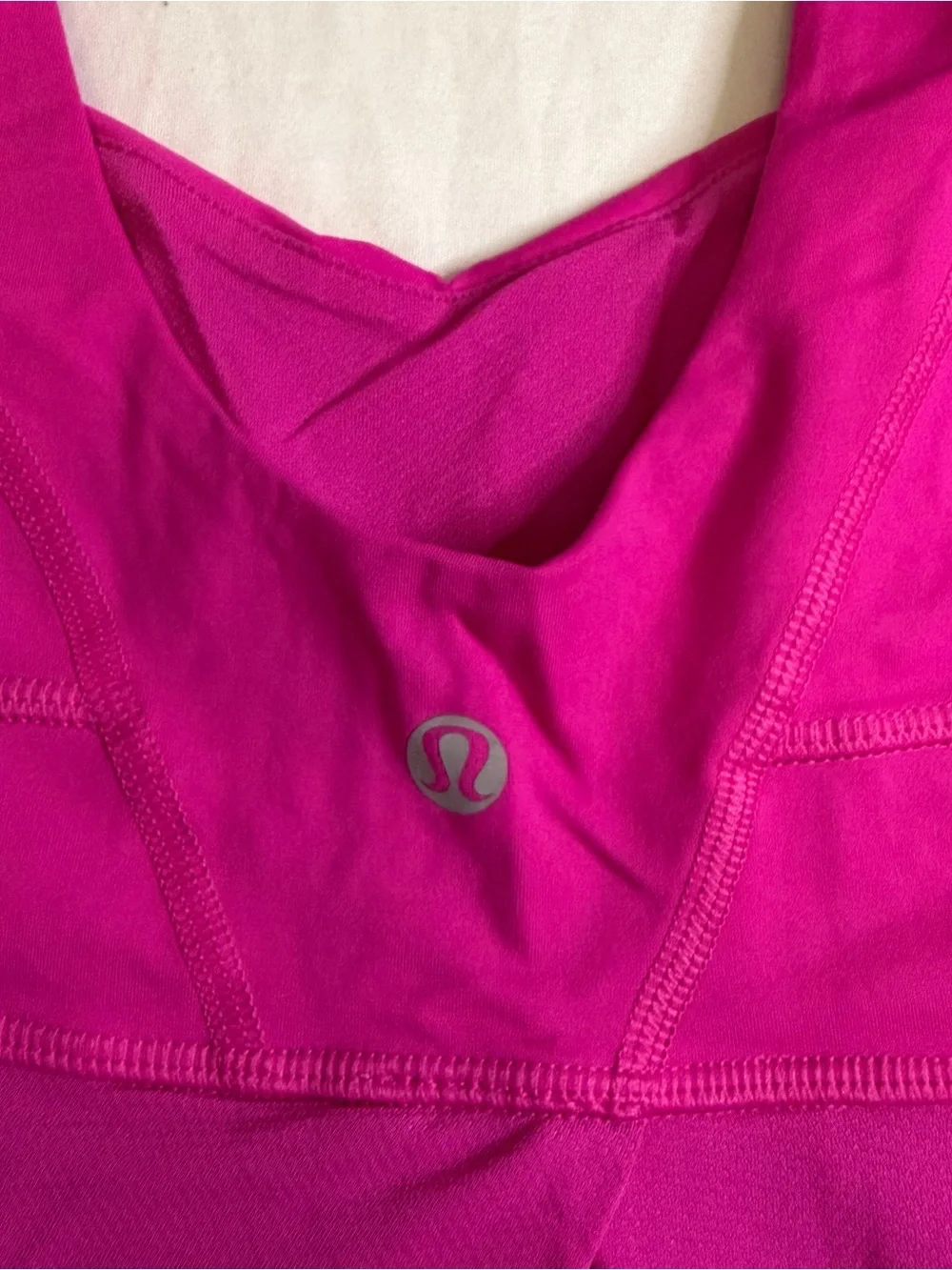 Lululemon Tame Me Tank Paris Perfection Pink Size 4 Yoga Athletic Gym Workout